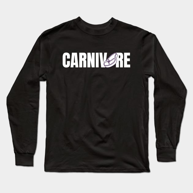 Carnivore Long Sleeve T-Shirt by Fun Stuff on Shirts